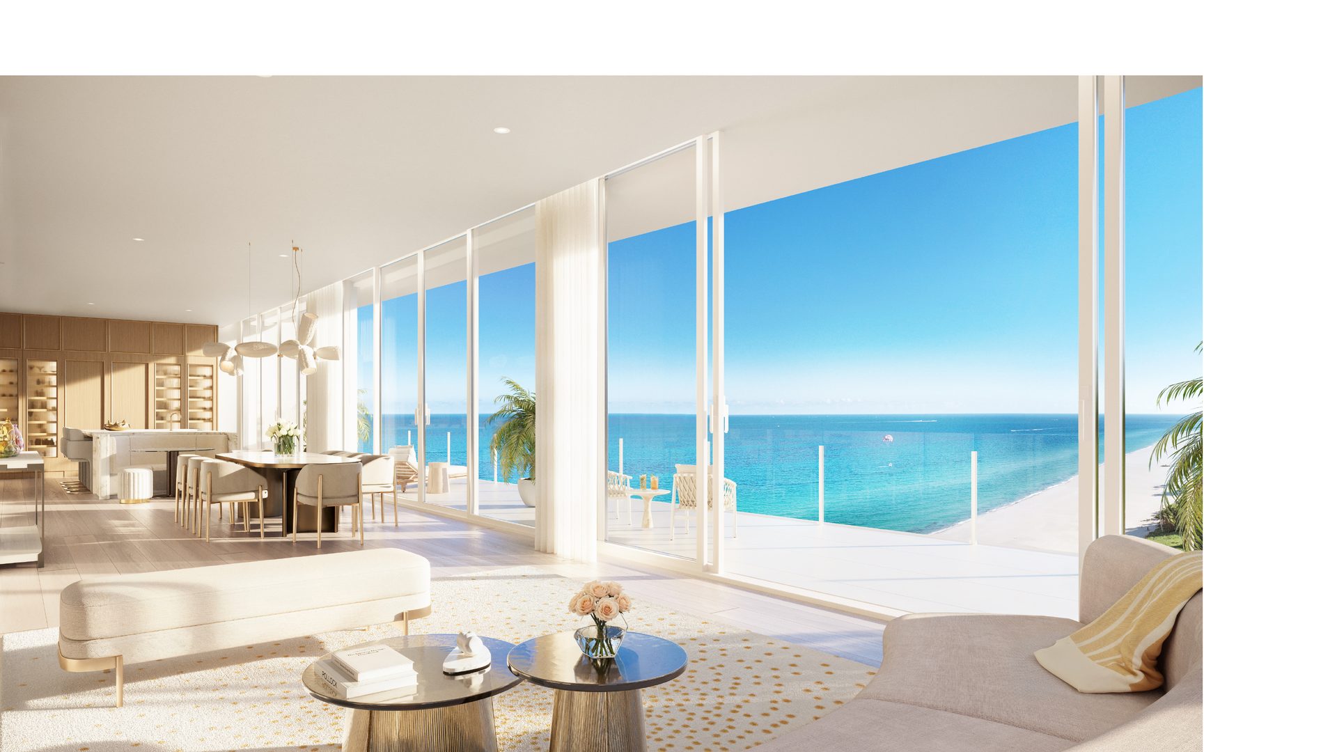 The Ritz-Carlton Residences South Beach duplex penthouse with private rooftop terrace and pool